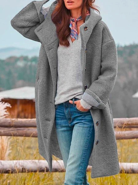 Ava | Winddichte und warme Herbst-/Winterjacke mit praktischen Taschen