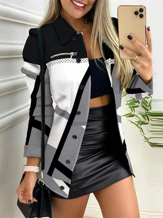 Dianah | Eleganter Vivara Blazer für jeden Anlass in hochwertiger Viskose