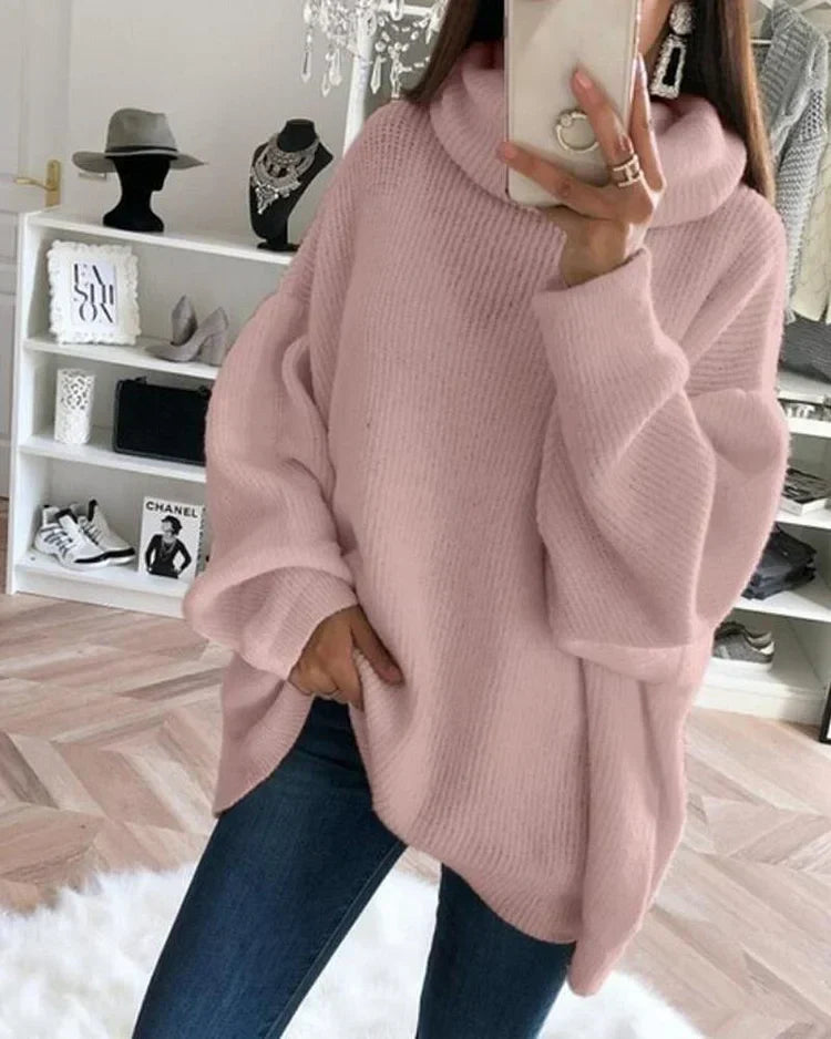 Gwynn | Oversized Strickrollkragenpullover für ultimativen Komfort