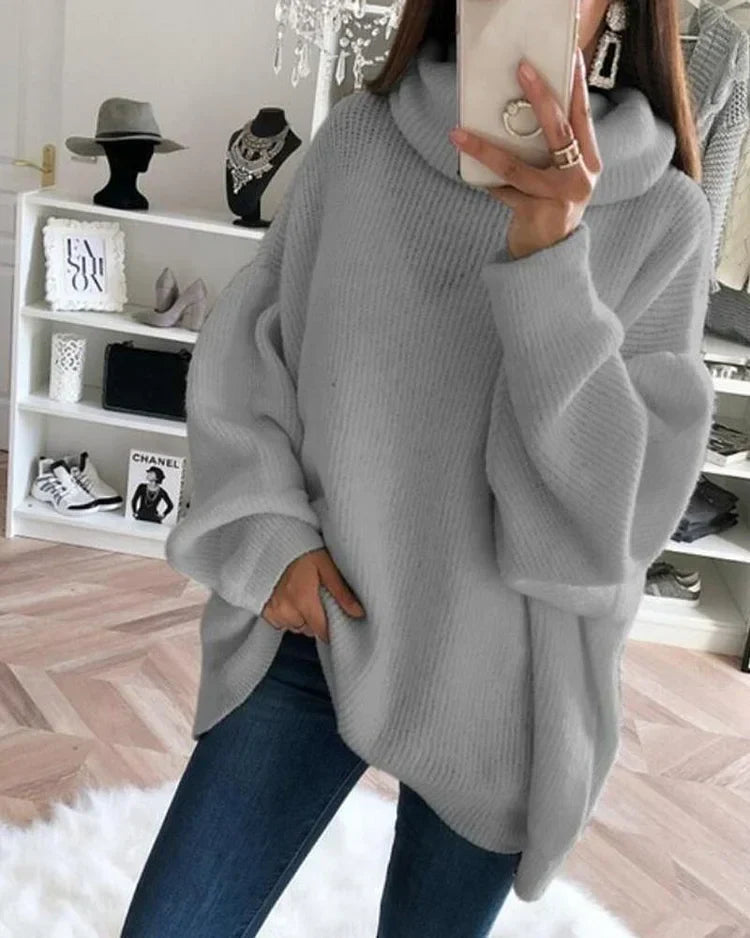 Gwynn | Oversized Strickrollkragenpullover für ultimativen Komfort