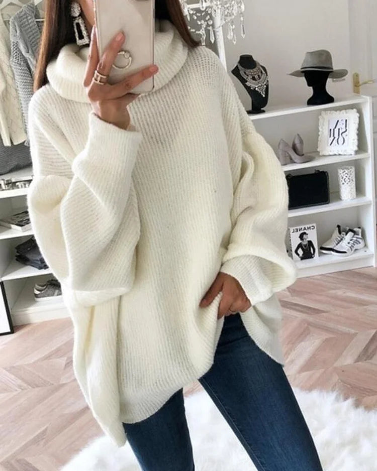 Gwynn | Oversized Strickrollkragenpullover für ultimativen Komfort