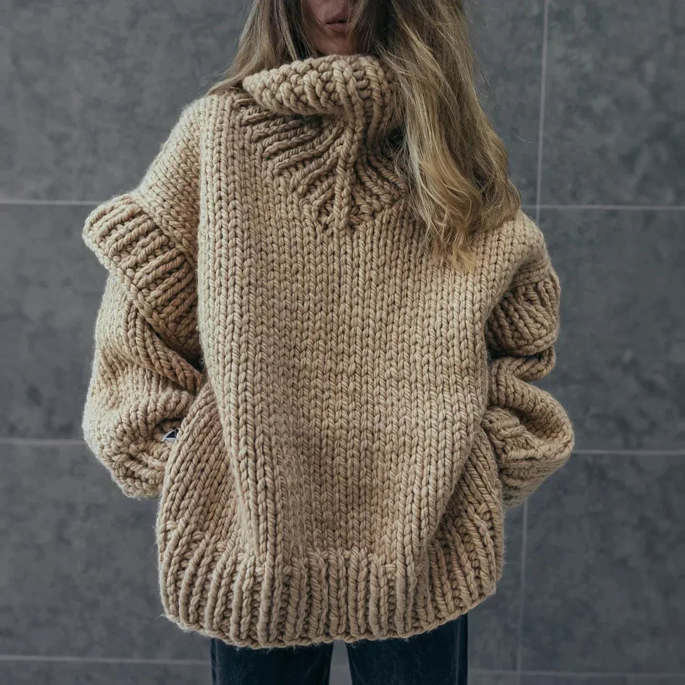 Ivy | Stylischer, großer Rollkragenpullover für Herbst und Winter