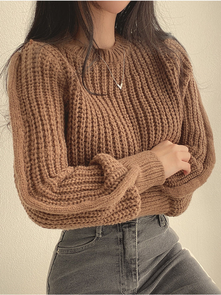 Kendi | Moderner grobstrickpullover für Damen, perfekt für kühle Tage