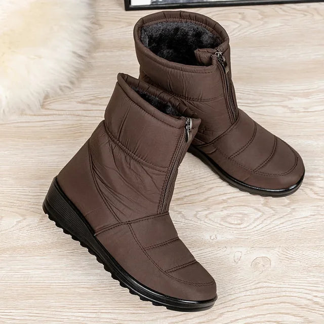 Lillian | Wasserdichte Winter-Schneestiefel mit rutschfester Sohle und optimaler Isolierung