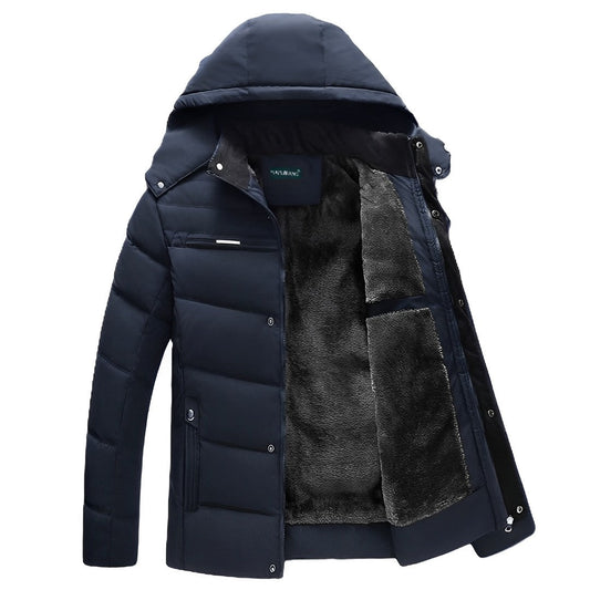 Maxxi | Herren Winterjacke aus Samt für Outdoor-Abenteuer