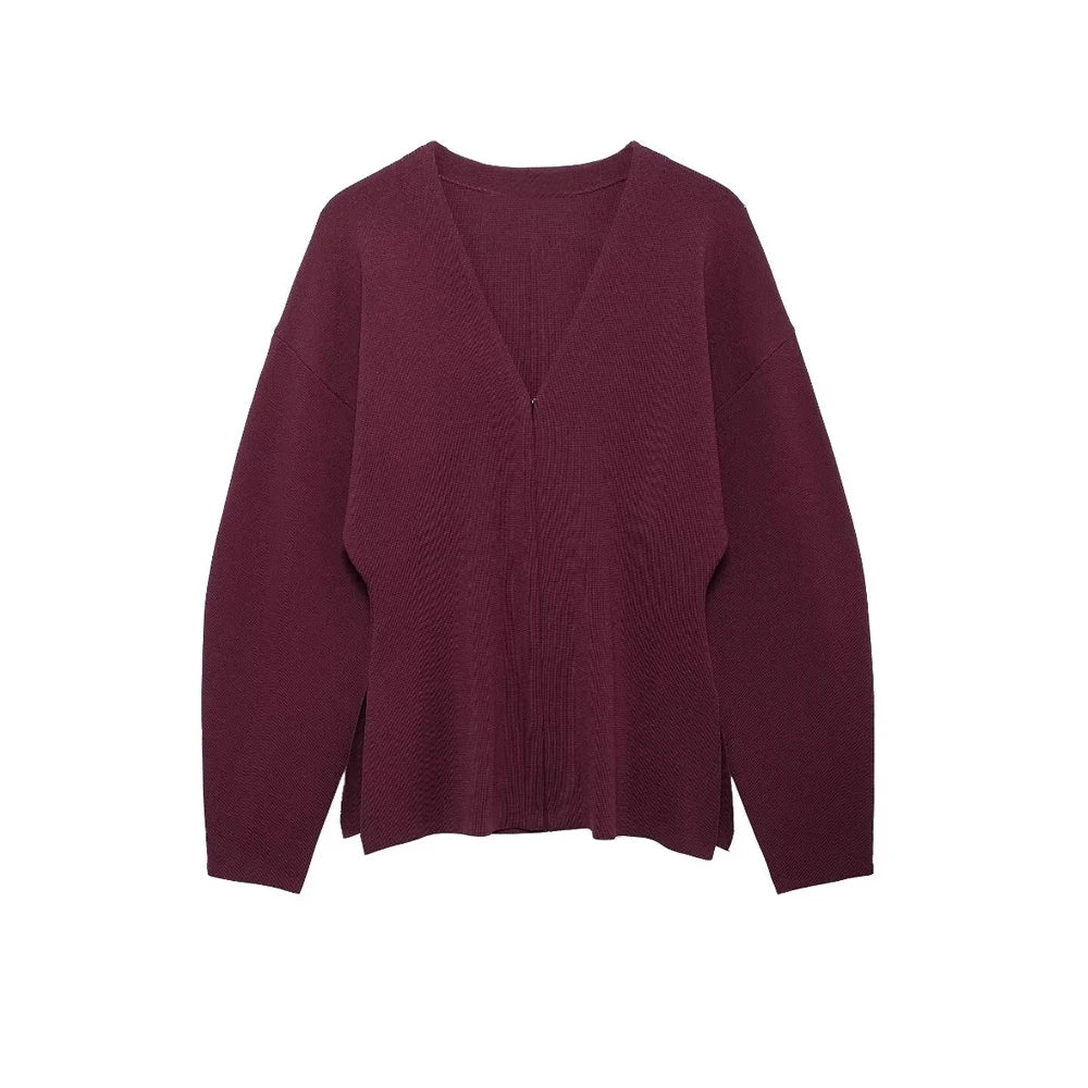 Melissa | Stilvoller Cardigan mit offenem Design für Herbst und Winter