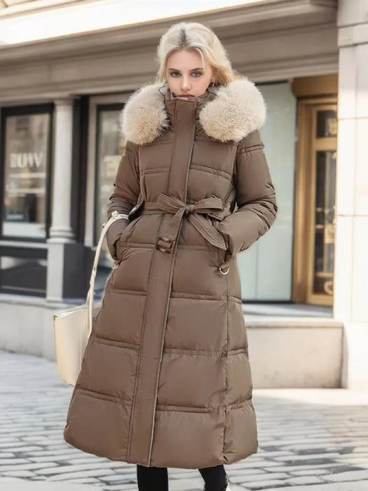 Regina | Stilvoller langer Parka für elegante Wintertage