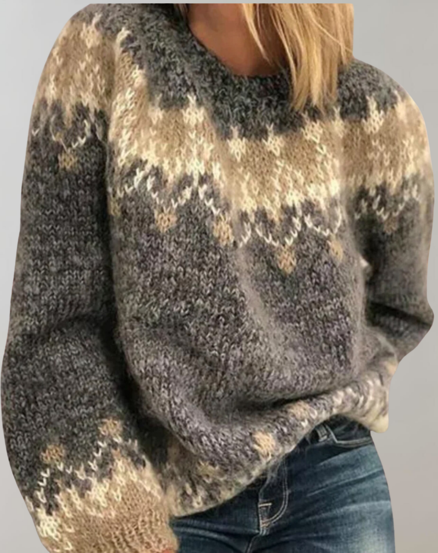 Tara | Kuscheliger Winterpullover für Damen aus weicher Wolle