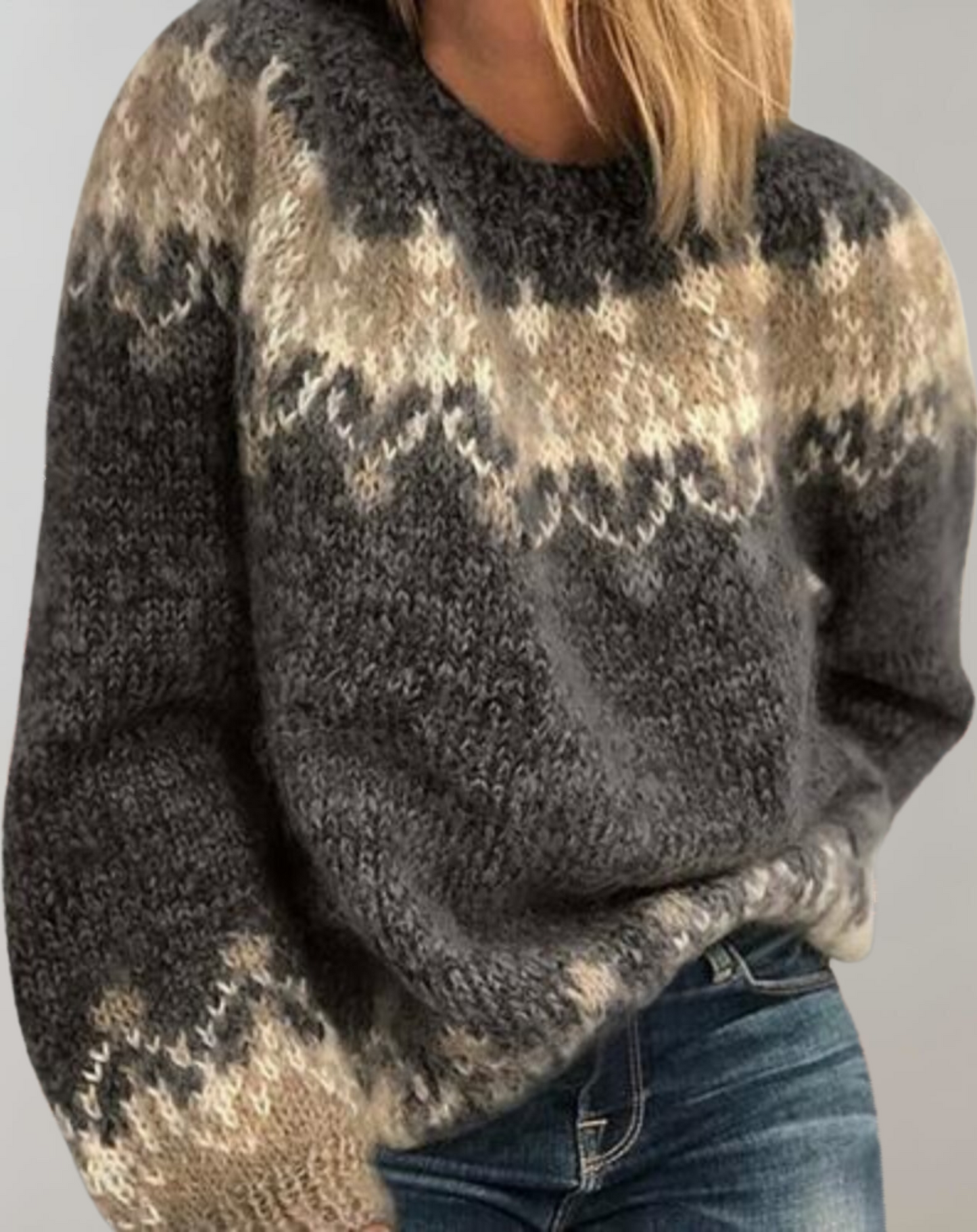 Tara | Kuscheliger Winterpullover für Damen aus weicher Wolle