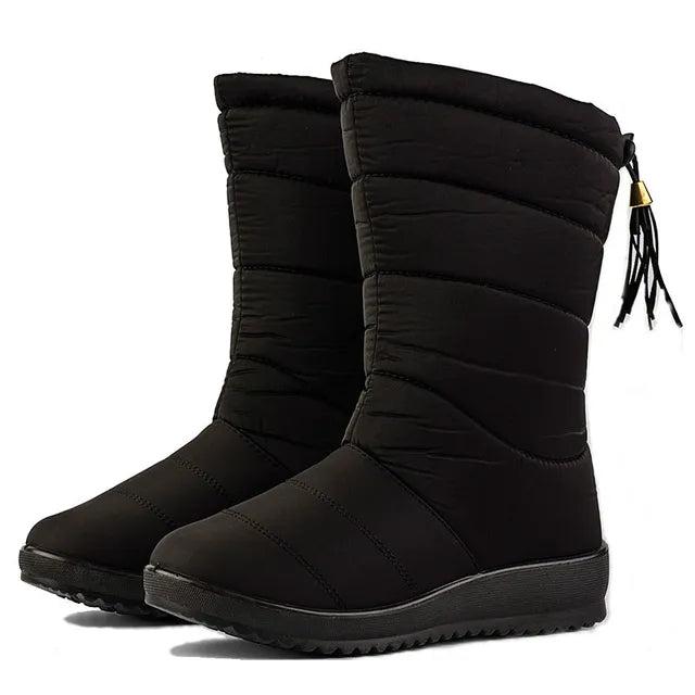 Valerie | Stylische wasserdichte Mid-Calf-Stiefel für maximalen Komfort